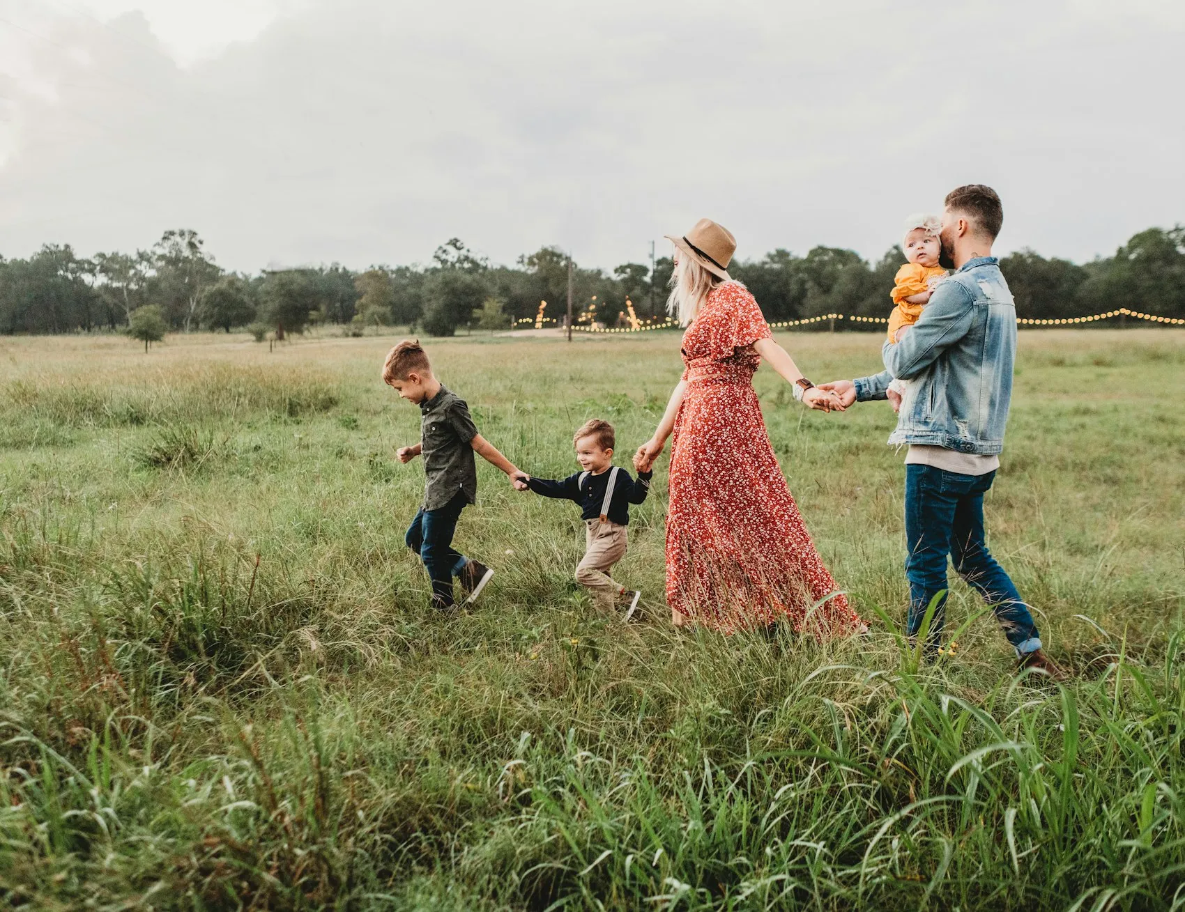 Une famille réunie